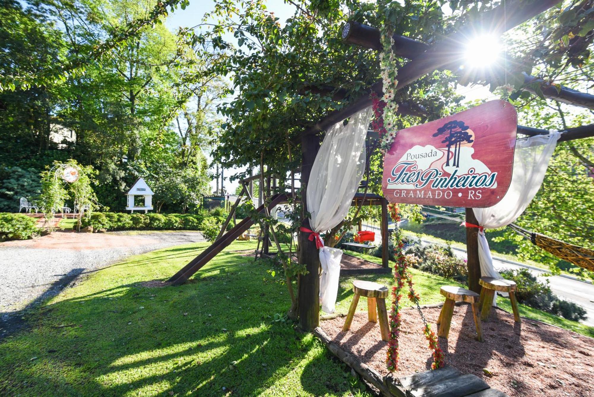 Pousada Três Pinheiros Gramado Exterior foto